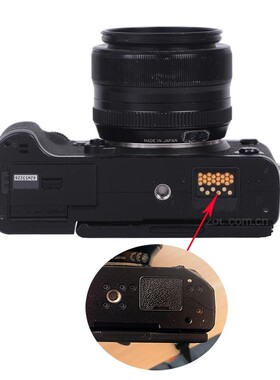适用富士相机X-H1 GFX50S xt3同步端口盖xt1 xt2手柄连接器盖XT4