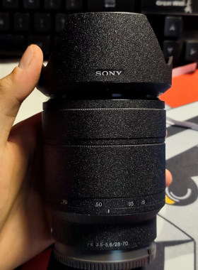 适用索尼FE28-70 F3.5-5.6镜头贴纸28-70贴膜防刮改色美容SEL2870