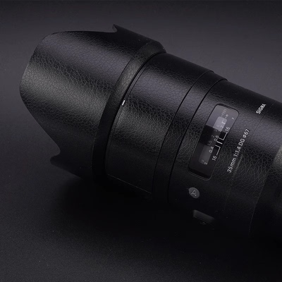 适用于适马35 F1.4 art镜头保护贴膜351.4一代索尼口贴纸磨砂贴皮