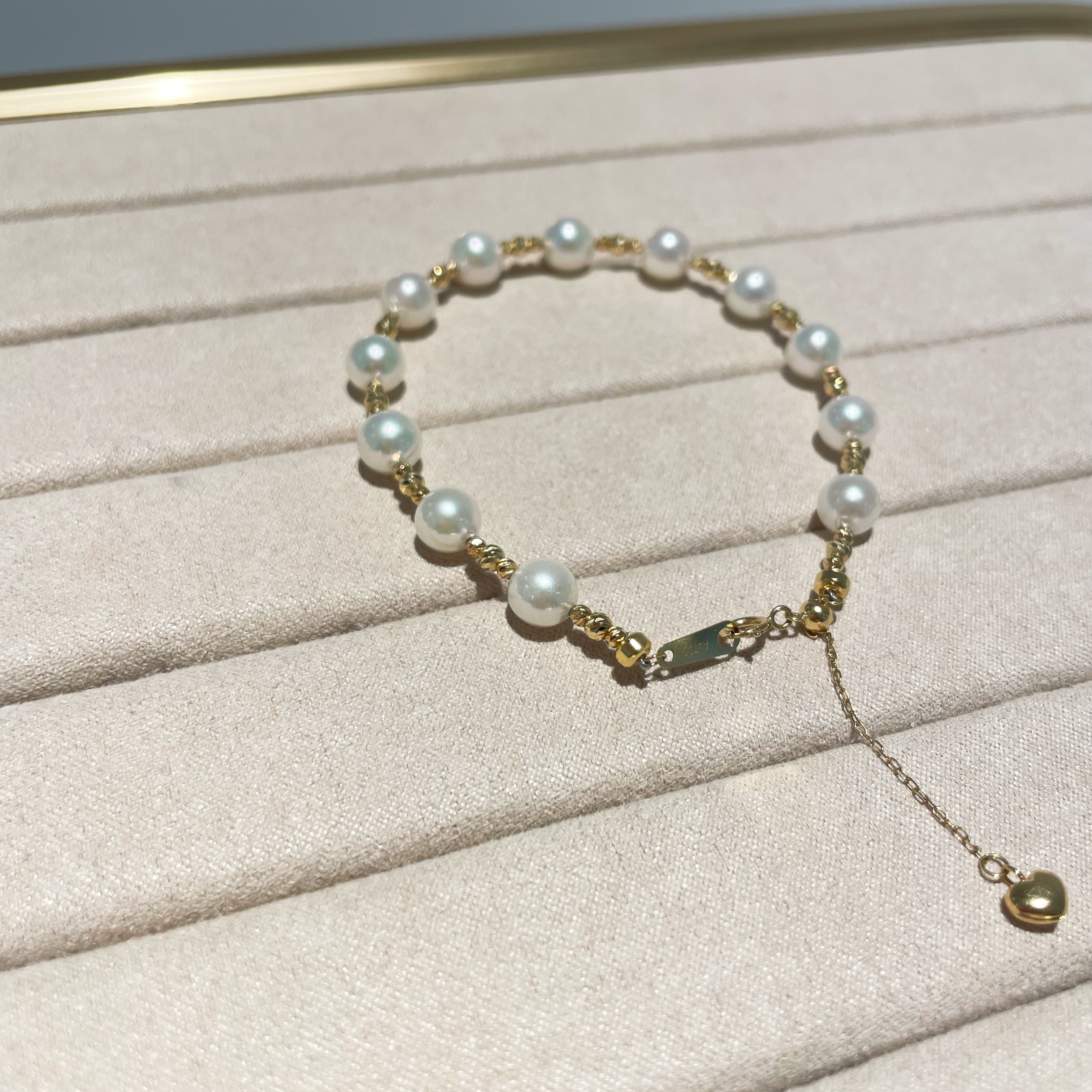 Akoya18K金满天星手链