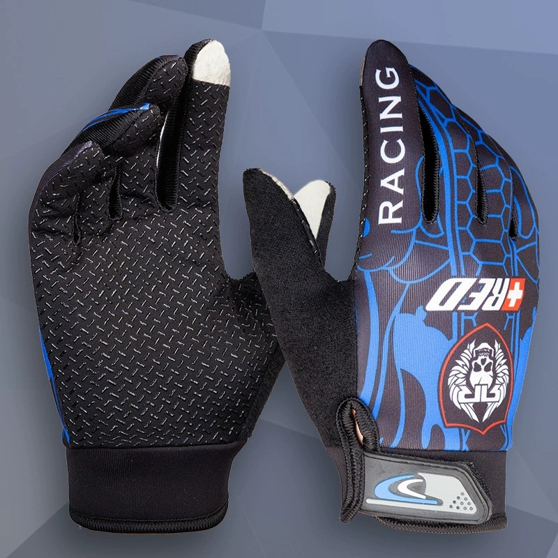 骑行手套长指男女春夏季薄