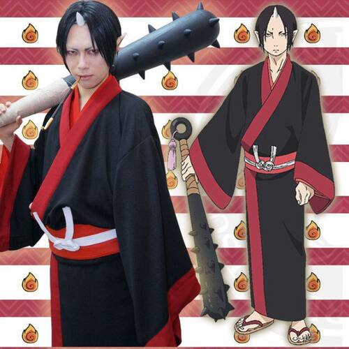 鬼灯的冷彻cos服周边动漫cosplay服装男鬼灯和服全套浴衣演出服