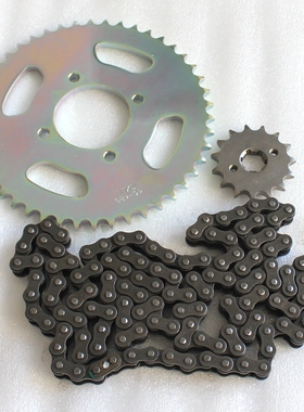 适用豪爵HJ150-10/10A DR150S摩托车后链轮大小链轮链盘链条套链