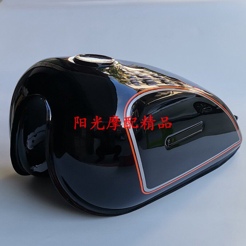 适用豪爵GN125-3国四电喷摩托车油箱燃油箱总成汽油箱油壶总成