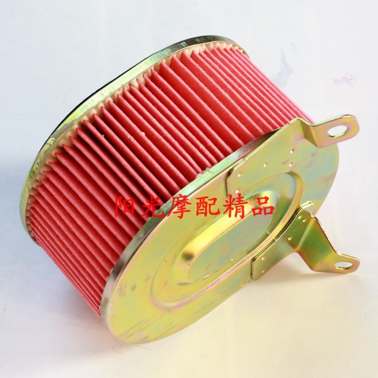 适用豪爵HJ125T-9C悦星T-10A宇钻天鹰T-10E摩托车空气滤清器滤芯