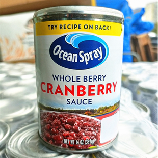 美国原装进口优鲜沛整粒蔓越莓果酱火鸡酱金巴利汁CRAN BERRY