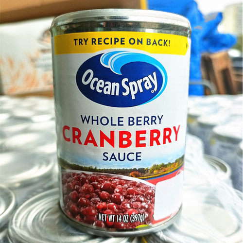 美国原装进口优鲜沛整粒蔓越莓果酱火鸡酱金巴利汁CRAN BERRY