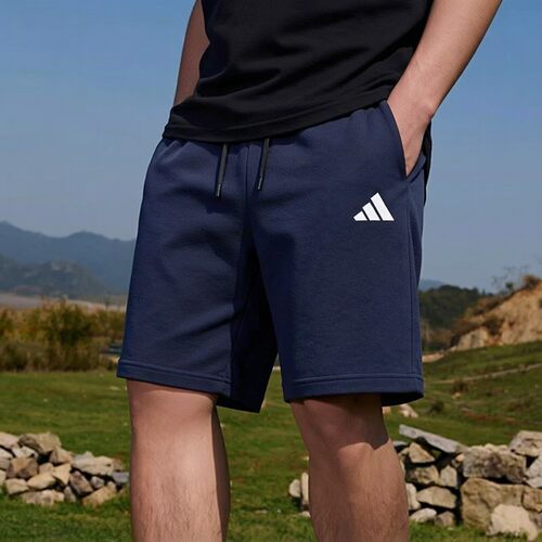 正品假一赔十蓝色短裤男夏五分裤