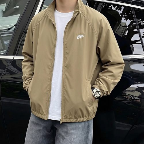 Nike耐克正品外套2026年新款男子运动服薄款立领夹克跑步防风上衣