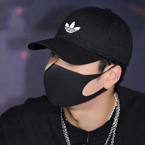 adidas三叶草鸭舌帽男夏季新款透气纯棉大logo遮阳运动棒球帽子男