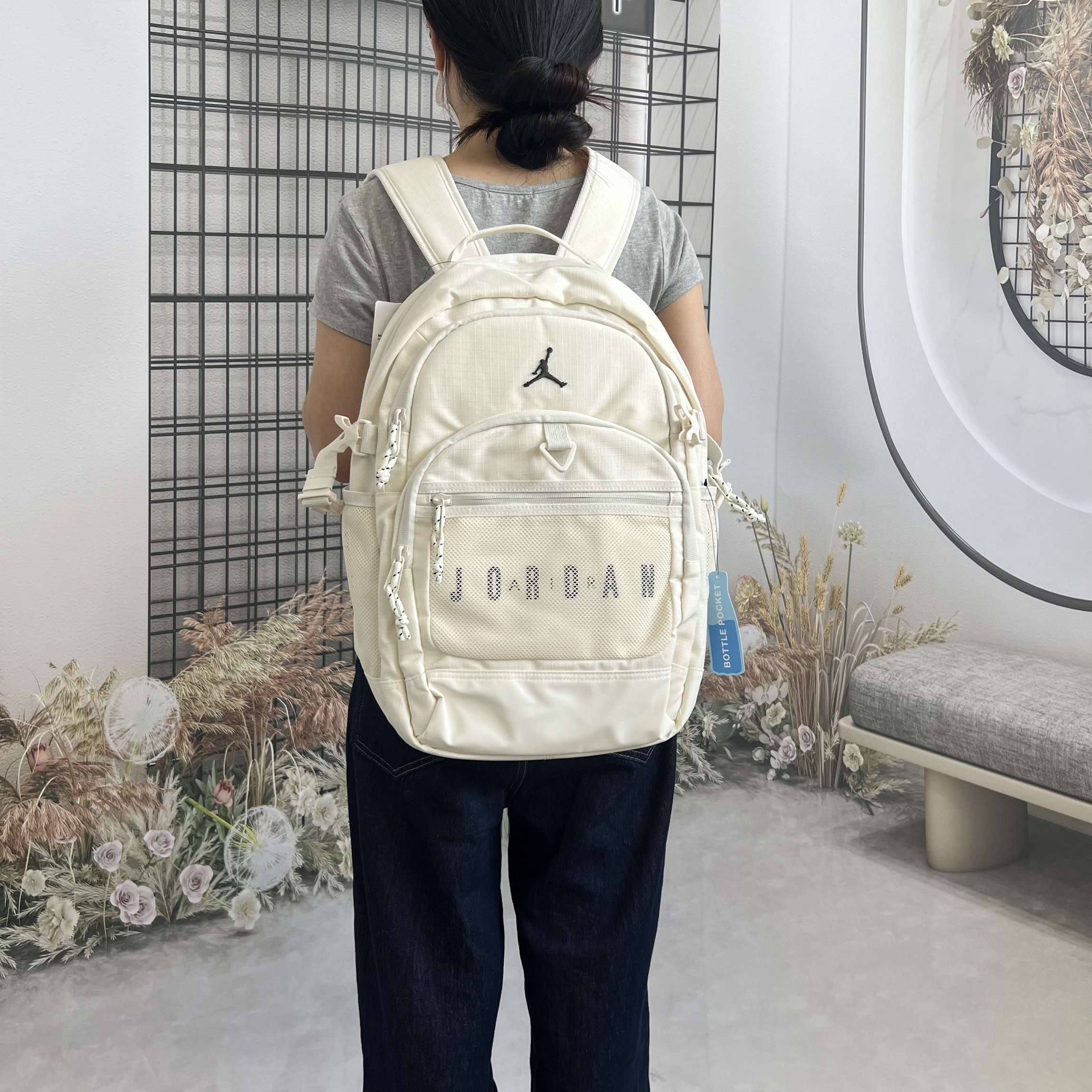 乔丹官方正品男女双肩背包运动包