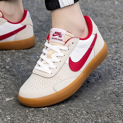 NIKE耐克正品鞋子SB HERITAGE VULC男鞋翻毛皮板鞋新款休闲运动鞋