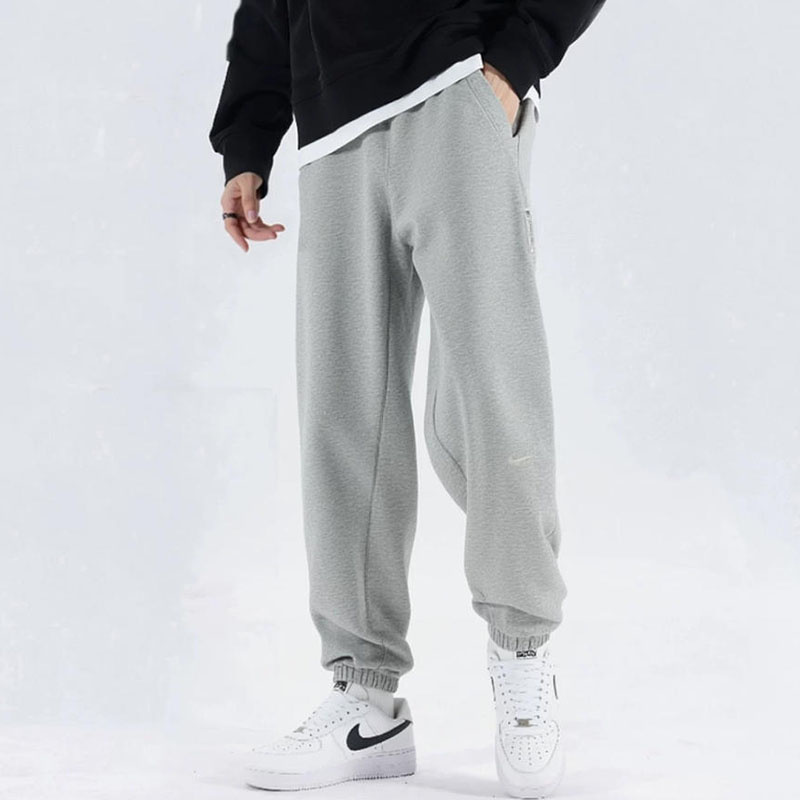 Nike耐克运动裤男裤2026春季新款灰色休闲卫裤收口束脚长裤FZ0225