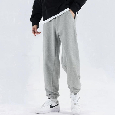 Nike耐克运动裤男裤2026春季新款灰色休闲卫裤收口束脚长裤FZ0225