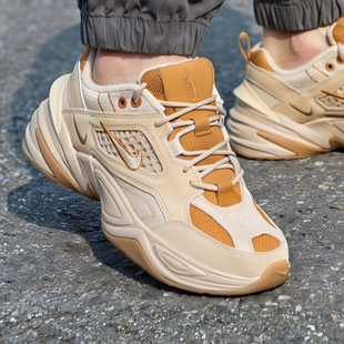 复古跑步运动休闲老爹鞋 NIKE耐克复古男鞋 M2K TEKNO 缓震跑步鞋