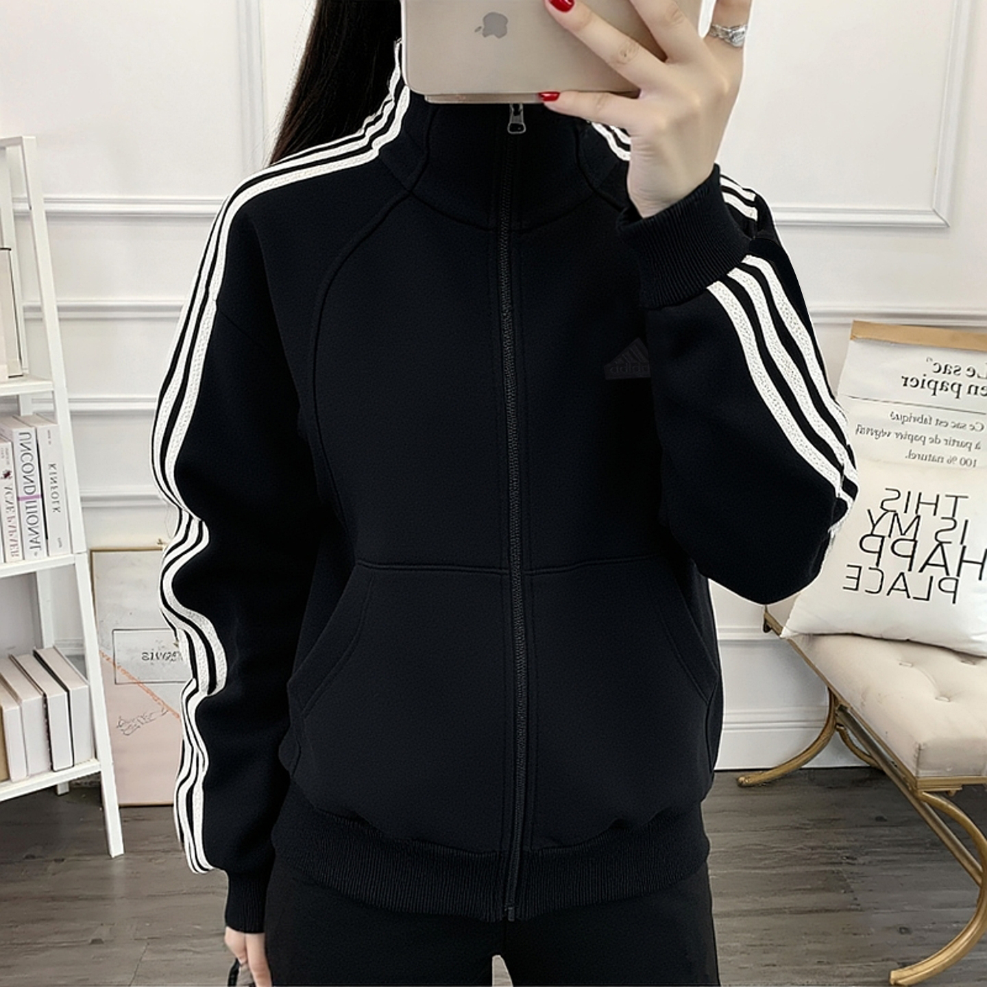 正品假一赔十外套女秋宽松棒球服