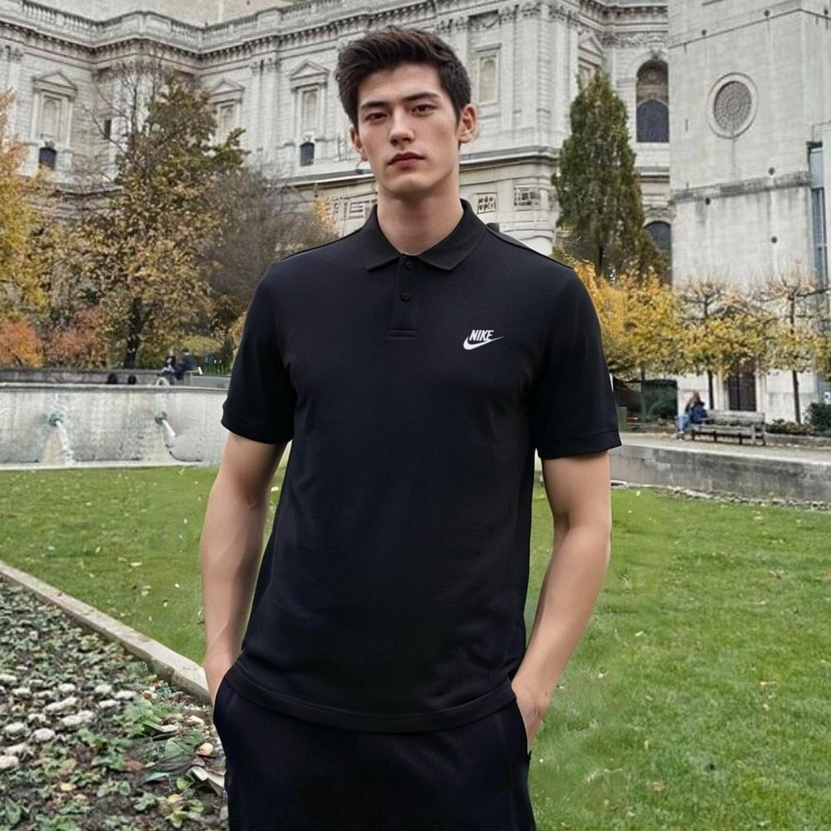 耐克官方正品纯棉POLO衫短袖T恤