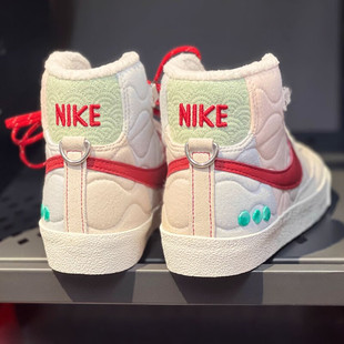 冬季新款加绒女鞋Nike耐克鞋子正品保暖高帮板鞋耐磨运动鞋休闲鞋