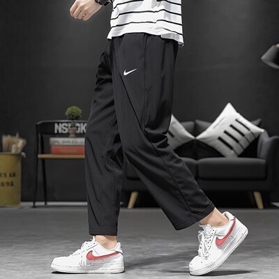 薄款男裤子NIKE耐克正品防风宽松休闲长裤直筒裤速干运动裤FB7491
