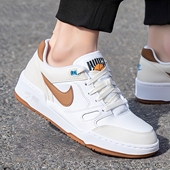 男鞋 休闲鞋 正品 皮面运动鞋 NIKE耐克小白鞋 潮流透气板鞋 新款 时尚