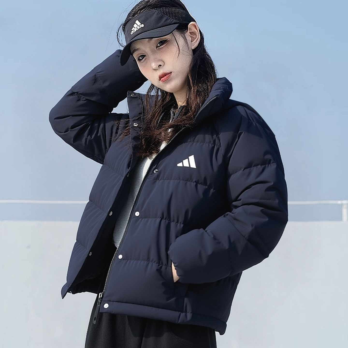 正品假一赔十羽绒服女冬泡芙外套