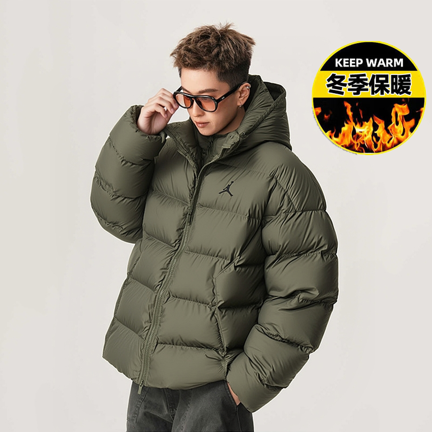 Jordan棉服aj运动外套