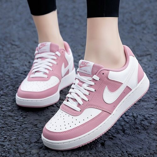 Nike耐克鞋子2026年新款运动鞋复古女鞋皮面板鞋厚底休闲鞋旅行鞋