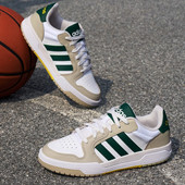 新款 男春季 复古篮球鞋 耐磨百搭小白鞋 JR7980 阿迪达斯正品 男鞋 板鞋