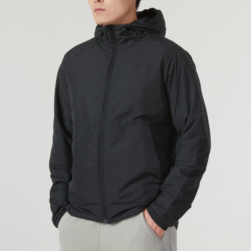 春季新款棉服Nike耐克官方正品防风保暖外套连帽运动夹克男装上衣