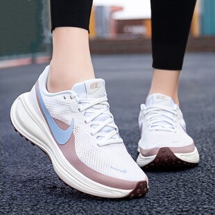 Nike耐克跑步鞋新款网面透气防滑女鞋厚底慢跑鞋软底轻便运动鞋