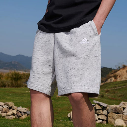 正品假一赔十阿迪达斯针织短裤男