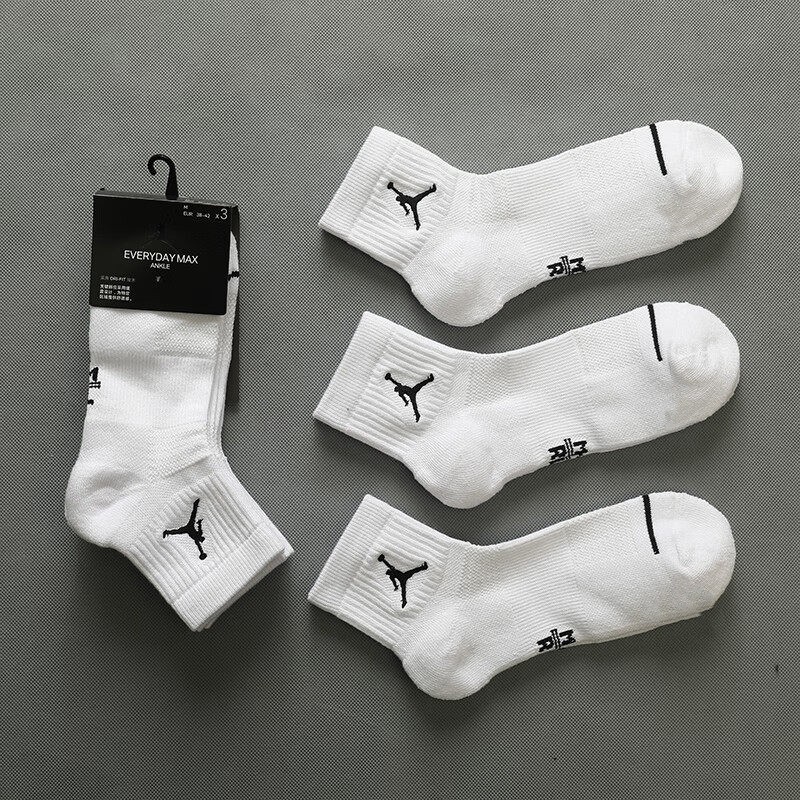 Jordan乔丹毛巾底篮球袜正品AJ运动袜男袜女袜新款袜子训练中筒袜