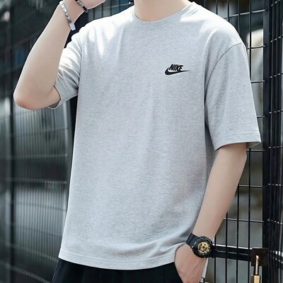 耐克官方正品灰色短袖T恤男上衣