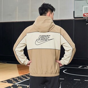 Nike耐克正品防风外套2026年新款运动服美式复古夹克男士薄款上衣