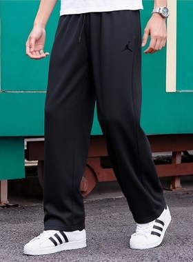 Jordan乔丹速干裤子正品篮球运动裤冬季新款男裤宽松直筒裤HQ8693