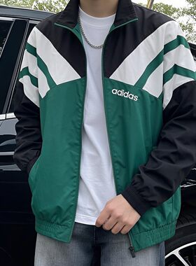 正品假一赔十梭织外套男棒球服