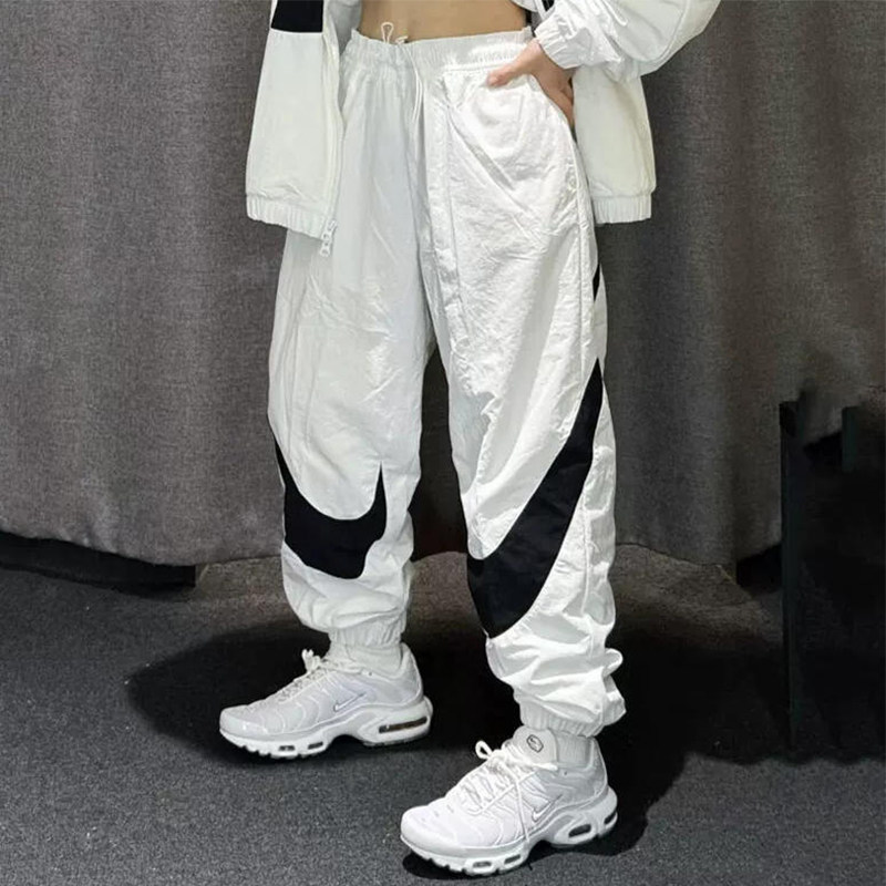 耐克女裤夏季新款跑步运动裤梭织休闲长裤速干健身瑜伽裤子HV23