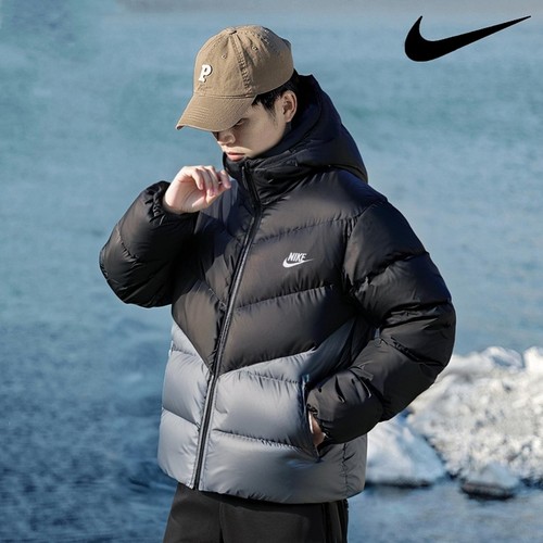 耐克官方正品连帽羽绒服男运动装