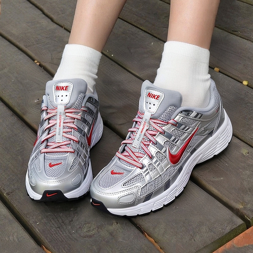 NIKE耐克女鞋2025秋季新款P-6000透气运动老爹鞋复古休闲鞋跑步鞋