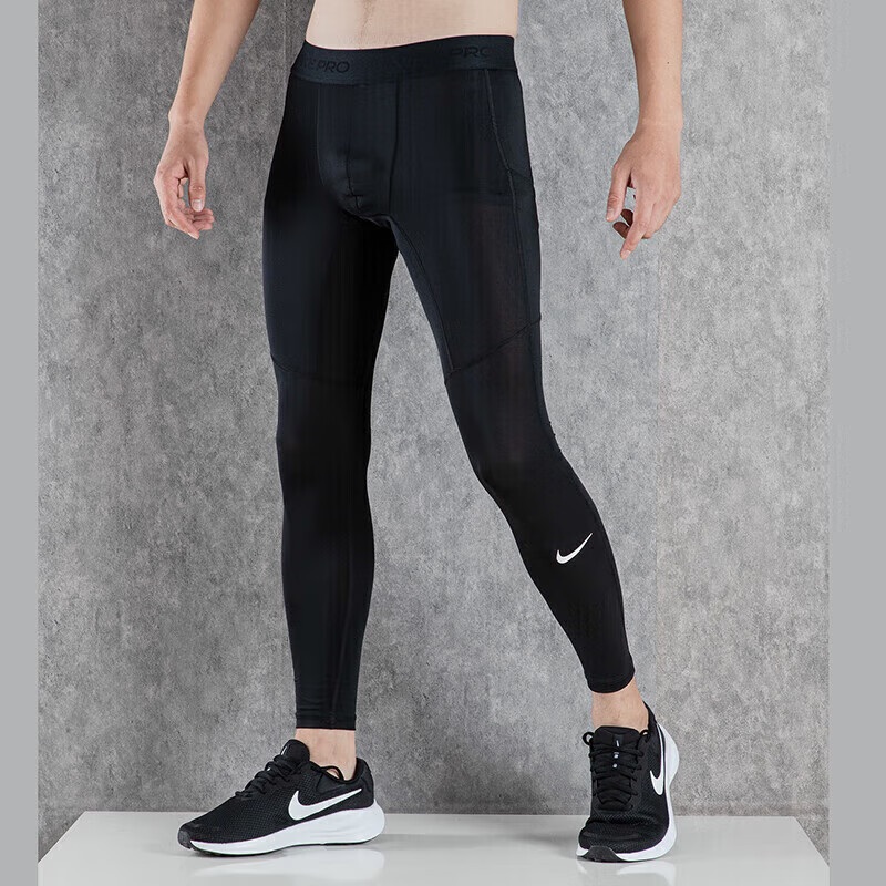 耐克紧身裤健身训练透气裤子