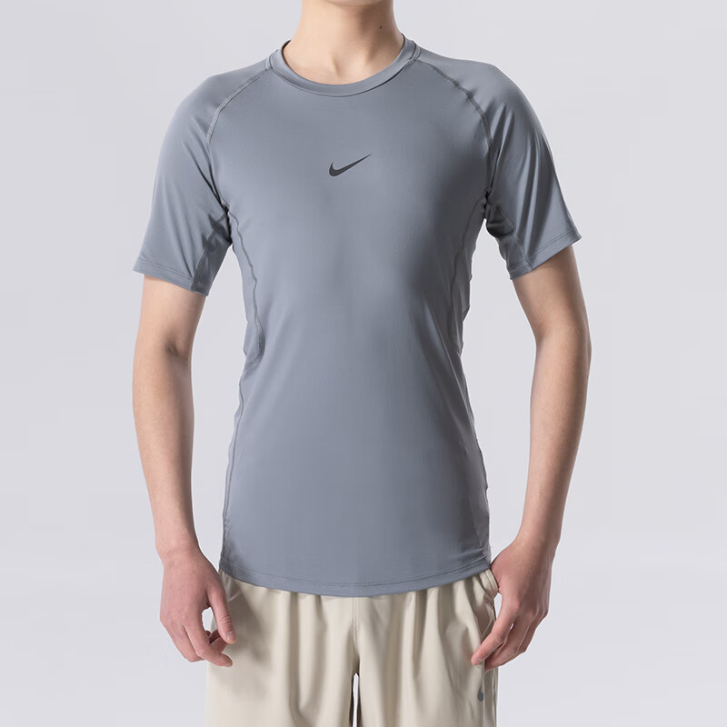 紧身运动服Nike耐克速干短袖健身训练T恤男2025夏季新款跑步上衣