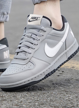 NIKE耐克灰色休闲鞋男鞋秋季新款运动鞋Court BIG百搭低帮板鞋