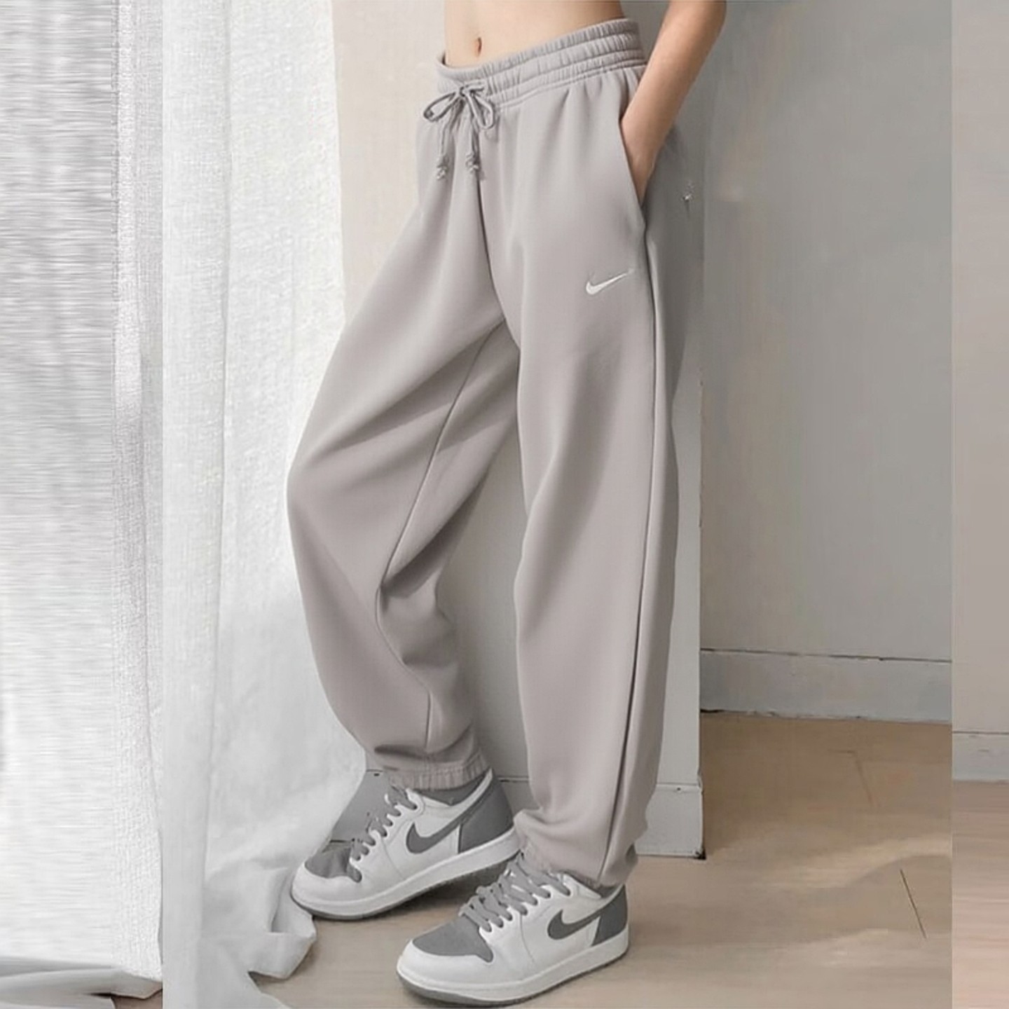 NIKE耐克女裤休闲长裤冬季新款户外女卫裤训练运动裤束脚裤FZ5997,运动服/休闲服装,运动长裤,淘宝优惠券,粉丝福利购,淘宝优惠卷