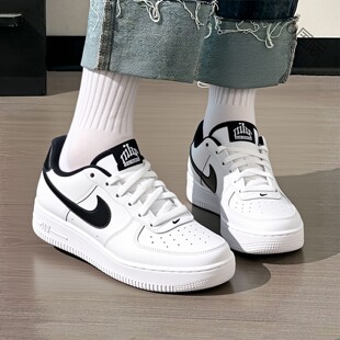 Nike耐克鞋子新款运动鞋轻便板鞋空军一号女鞋AF1休闲白鞋IM4402