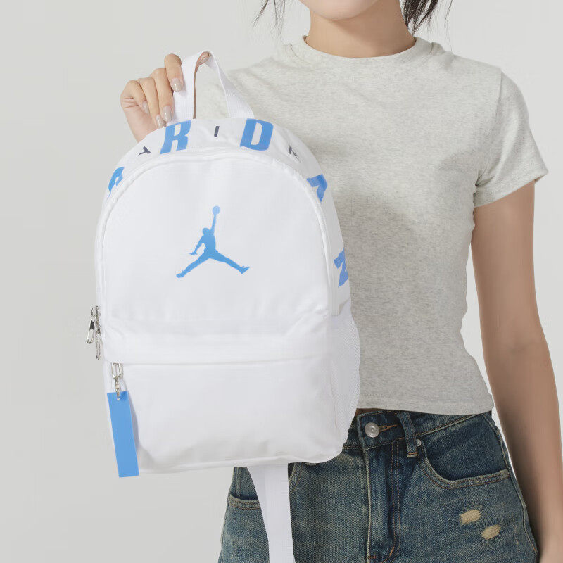 Jordan正品学生书包男女运动双肩包Nike耐克儿童小包潮流休闲背包