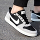 黑灰低帮板鞋 NIKE耐克板鞋 COURT运动鞋 轻便透气休闲鞋 男鞋 新款