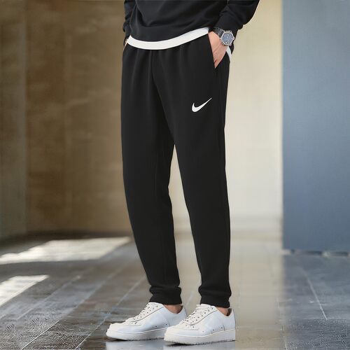 黑色裤子Nike耐克正品男裤春季新款小脚裤速干跑步运动裤冰丝卫裤