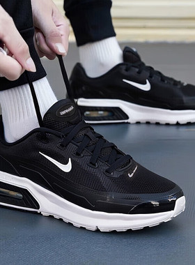 耐克男鞋新款Nike正品休闲网面运动鞋AirMax气垫鞋厚底缓震跑步鞋