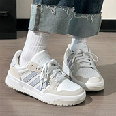 ENTRAP篮球休闲鞋 阿迪达斯女鞋 JI2561 低帮复古小白鞋 板鞋 春季 新款