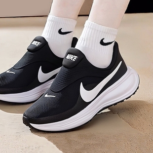 子轻便一脚蹬运动鞋 透气网面女鞋 秋季 跑步鞋 HQ2415 新款 NIKE耐克鞋